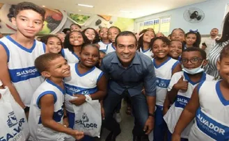 BRUNO REIS INAUGURA NOVA ESCOLA MUNICIPAL EM BROTAS