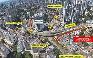 TRECHO DA AV. LUCAIA SERÁ INTERDITADA A PARTIR DESTA SEXTA