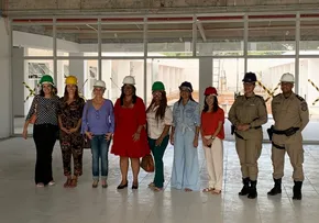 FUTURA CASA DA MULHER BRASILEIRA RECEBE VISITA TÉCNICA