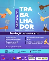 TRABALHADORES TERÃO SERVIÇOS GRATUITOS NO SALVADOR NORTE SHOPPING
