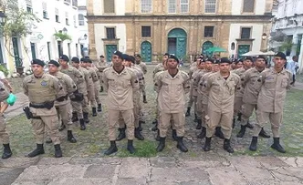 PM-BA REFORÇA POLICIAMENTO NA REGIÃO DO PELOURINHO
