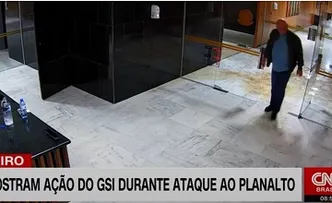 CHEFE DO GSI É FLAGRADO DURANTE OS ATAQUES EM BRASÍLIA; VEJA