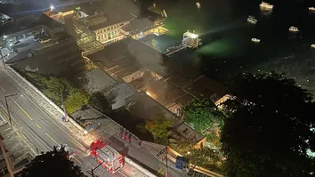 INCÊNDIO ATINGE YACHT CLUBE DA BAHIA NA NOITE DE ONTEM