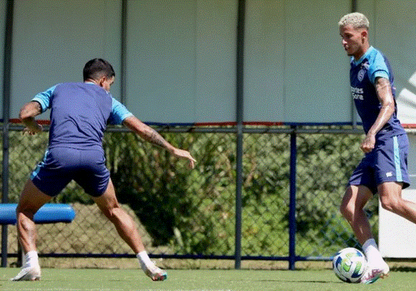 BAHIA ENCERRA PREPARAÇÃO PARA ENFRENTAR O BOTAFOGO HOJE NA FONTE