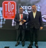 BRILUX RECEBE PRÊMIO TOP OF MIND 2023 EM SALVADOR