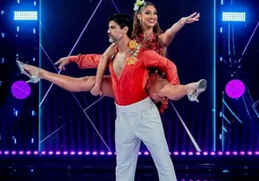 JU PAIVA E BRUNO CABRERIZO SEGUEM NA LIDERANÇA NA DANÇA DOS FAMOSOS