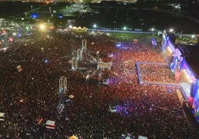 SÃO JOÃO NO PARQUE DE EXPOSIÇÕES TEM LOTAÇÃO MÁXIMA NO TERCEIRO DIA DE FESTA