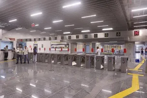 NOVA ESTAÇÃO DO TRAMO 3 DO METRÔ DEVE SER ENTREGUE EM BREVE; DIZ SECRETÁRIA