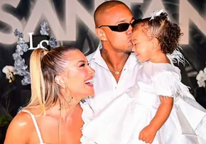 FILHA DE LÉO SANTANA E LORE IMPROTA TEM DIA DE BLOGUEIRA