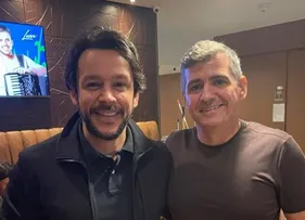 PRESIDENTE DO PP SE REÚNE COM EMPRESÁRIO FEIRENSE