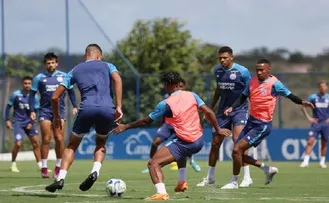 BAHIA SEGUE PREPARAÇÃO PARA JOGO CONTRA O GRÊMIO; DOIS ATLETAS ENTRAM EM TRANSIÇÃO FÍSICA