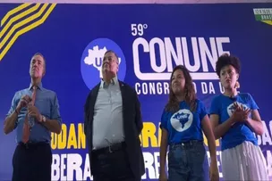 MINISTRO DO STF É VAIADO EM CONGRESSO ESTUDANTIL DA UNE