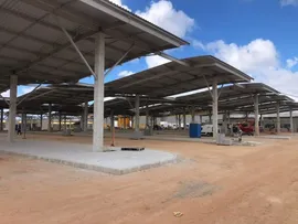 OBRAS NO NOVO TERMINAL DE ÔNIBUS DE ÁGUAS CLARAS AVANÇAM 85%