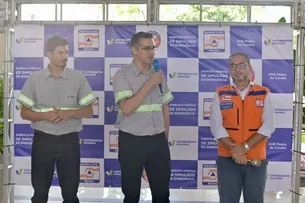 MORADORES PARTICIPAM DE SIMULAÇÃO DE ROMPIMENTO DE BARRAGEM NO RECÔNCAVO