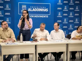 LUDMILLA FISCINA E O PREFEITO JOAQUIM NETO DEBATEM FESTIVAL DA CERVEJA DE ALAGOINHAS COM GESTÃO MUNICIPAL E SECRETÁRIO ESTADUAL DE TURISMO, MAURÍCIO BACELLAR