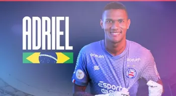 BAHIA OFICIALIZA CONTRATAÇÃO DO GOLEIRO ADRIEL