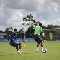 ELENCO DO BAHIA SEGUE PREPARAÇÃO PARA ENFRENTAR O CORINTHIANS