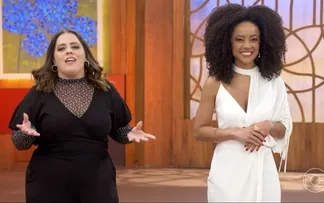 TATI MACHADO E VALERIA ALMEIDA ENCANTAM A WEB COM CARISMA E ALEGRIA NO "ENCONTRO"