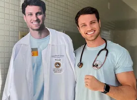 EX BBB LUCAS BISSOLI VOLTA A CURSAR MEDICINA E COMPARTILHA MOMENTO COM INTERNAUTAS