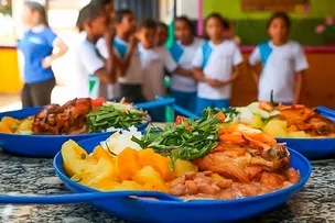 BAHIA É O ESTADO DO NORDESTE COM MAIOR REPASSE DO FNDE PARA MERENDA ESCOLAR