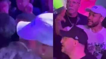 NEYMAR SE ENVOLVE EM BRIGA DURANTE FESTA