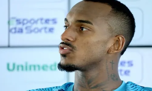 Raul Gustavo, zagueiro do Bahia - Créditos: Felipe Oliveira/EC Bahia