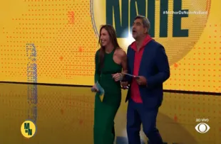 ZECA CAMARGO E GLENDA KOZLOWSKI ESTREIAM PROGRAMA COM HOMENAGEM A FAUSTÃO