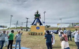 APÓS RESTAURAÇÃO, ESTÁTUA DE MÃE STELLA É REINAUGURADA EM SALVADOR