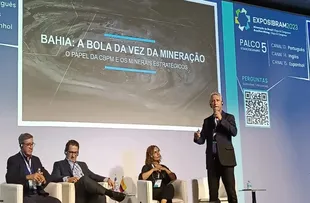 PRESIDENTE DA CBPM DESTACA POTENCIAL DA BAHIA EM EVENTO DE MINERAÇÃO