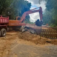 INTERDIÇÃO DA ESTRADA DO DERBA É PRORROGADA PARA PRÓXIMA SEMANA