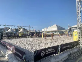 SALVADOR SEDIA 7º ETAPA DO CIRCUITO BRASILEIRO DE VÔLEI DE PRAIA NO CENTRO DE CONVENÇÕES