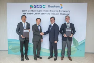 BRASKEM E SCG CHEMICALS UNEM FORÇAS PARA AVANÇAR NO PROJETO DE BIOETILENO NA TAILÂNDIA