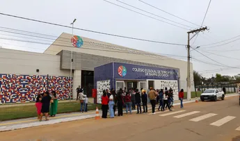 BARRA DO CHOÇA: GOVERNO DO ESTADO INAUGURA COLÉGIO DE TEMPO INTEGRAL tempo integral