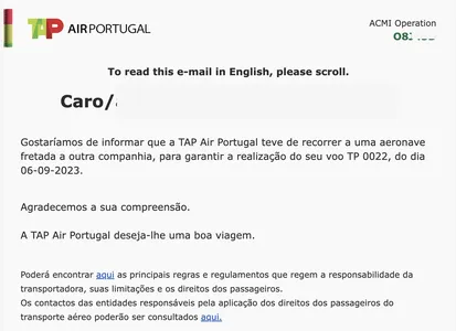 TAP CONTINUA OPERANDO COM VOOS FRETADOS A ROTA SALVADOR LISBOA  E AVISA POR E-MAIL