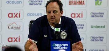 ROGÉRIO CENI DIZ QUE BAHIA ERROU NAS BOLAS PARADAS E DEU DOIS GOLS AO SANTOS