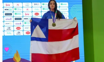 BAHIA: ATLETA CONQUISTA MEDALHA DE BRONZE NOS JOGOS DA JUVENTUDE