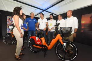 PREFEITURA DE SALVADOR INICIA OPERAÇÃO DE 30 BICICLETAS ELÉTRICAS; META É CHEGAR 200 ATÉ O FINAL DO ANO