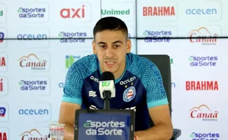 CAMILO CÁNDIDO COMEMORA PRIMEIRO GOL COM CAMISA DO BAHIA: 'SENSAÇÃO MUITO BOA'