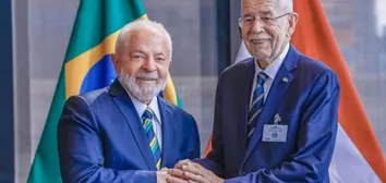 LULA E PRESIDENTE DA ÁUSTRIA DISCUTEM TRANSIÇÃO ENERGÉTICA