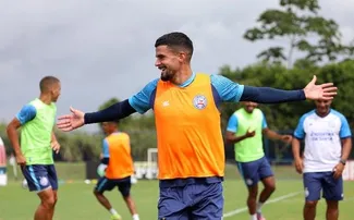 CAULY DEVE REFORÇAR O BAHIA CONTRA O GOIÁS