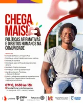 LAURO DE FREITAS: PREFEITURA LEVA PROJETO 'POLÍTICAS AFIRMATIVAS E DIREITOS HUMANOS NA COMUNIDADE' AO QUINGOMA