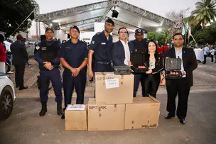 MINISTÉRIO DA JUSTIÇA E SEGURANÇA PÚBLICA DISPONIBILIZA ARMAS LETAIS PARA LAURO DE FREITAS; EQUIPAMENTOS CHEGARAM NESTA QUINTA (05)