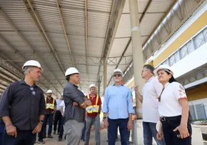 GOVERNO DO ESTADO REALIZA TESTES E VISTORIA FINAL NA ESTAÇÃO ÁGUAS CLARAS DO METRÔ
