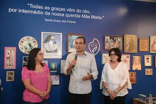 SALA DE EX-VOTOS DO SANTUÁRIO SANTA DULCE DOS POBRES É INAUGURADA APÓS REFORMA DA PREFEITURA