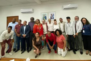 RANDERSON LEAL DESTACA IMPORTÂNCIA DA LEI PAULO GUSTAVO EM ENCONTRO SECRETÁRIO BRUNO MONTEIRO