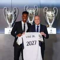 VINÍCIUS JR. RENOVA CONTRATO COM REAL MADRID ATÉ 2027