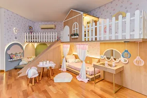 LUA, FILHA DO CASAL VIIH TUBE E ELIEZER, GANHA BRINQUEDOTECA NA CASA DA AVÓ MATERNA