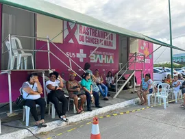 MULHERES SÃO BENEFICIADAS COM MAMOGRAFIAS GRATUITAS EM SALVADOR