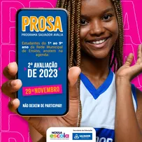 ALUNOS DA REDE MUNICIPAL PARTICIPAM NESTA QUARTA (29) DO PROGRAMA SALVADOR AVALIA