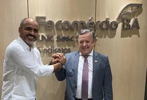 PRESIDENTE DA UGT-BA, MARCELO CARVALHO DESTACA RECONHECIMENTO DA FECOMÉRCIO-BA PARA COM OS TRABALHADORES E "DIÁLOGO ABERTO" SOBRE QUALIFICAÇÃO PROFISSIONAL